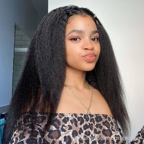 100% Human Hair Weave Wholesale Vendor Kinky Straight Hair Bundles Natural Hair Extensions